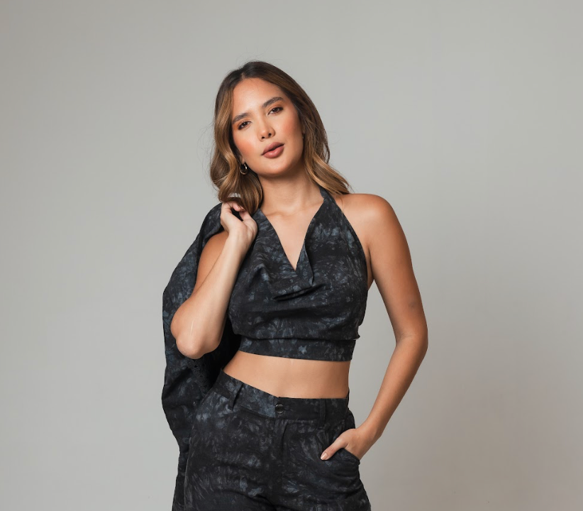 TOP CUADRADO DE LINO