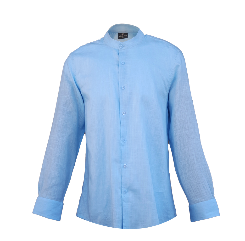 CERDEÑA MANGA LARGA CUELLO MAO