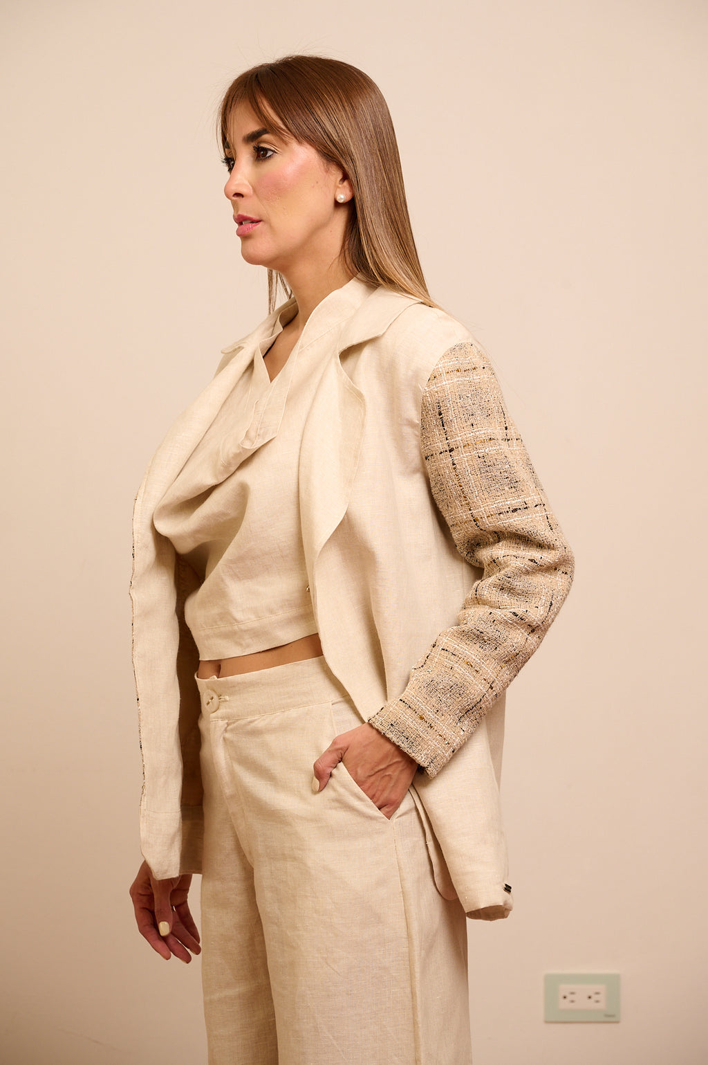BLAZER CON MANGAS MAREA