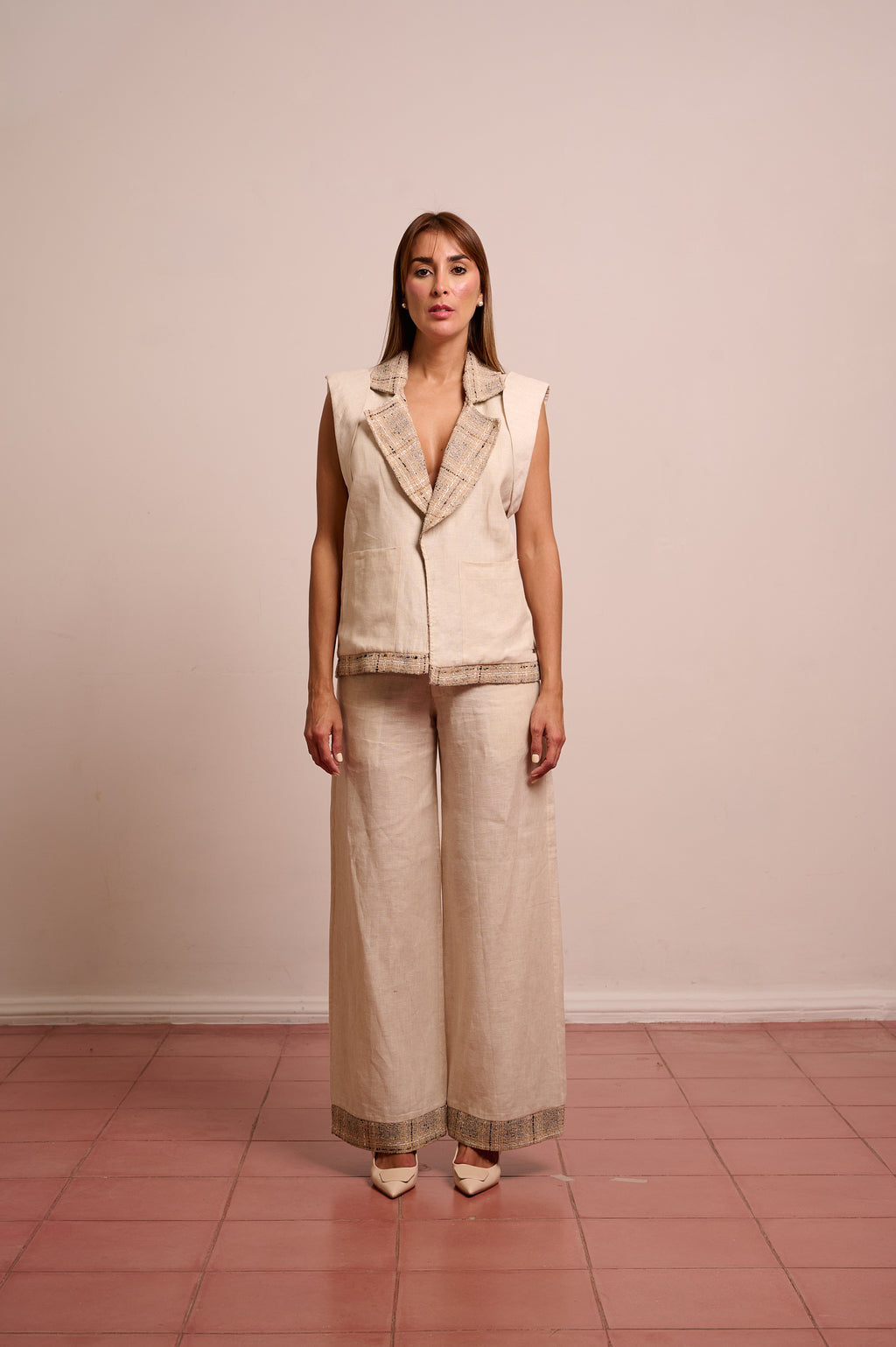 PANTALON DE LINO ARENA