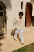 PANTALON DE LINO